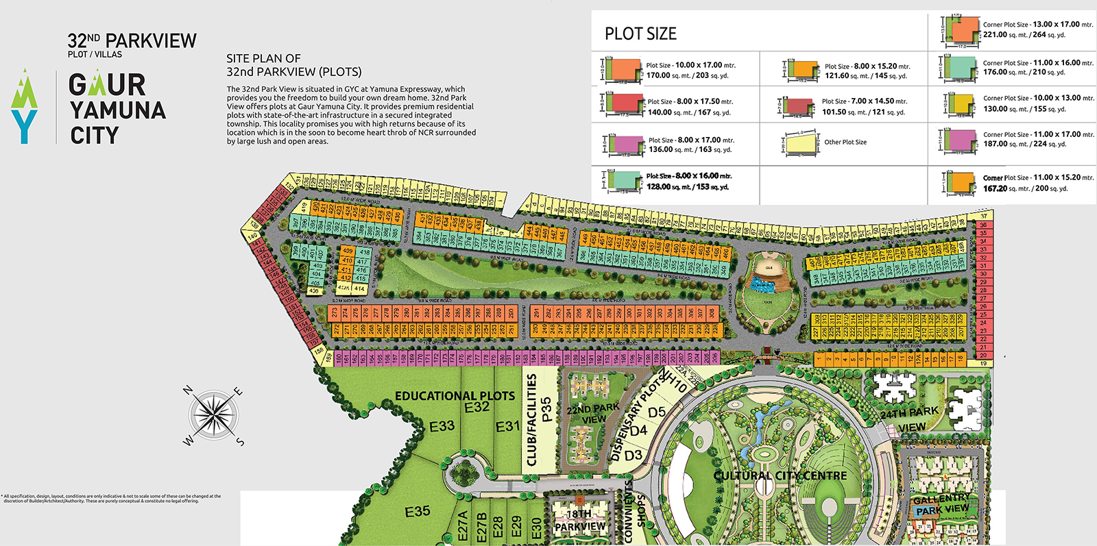 32nd Park View Site Plan